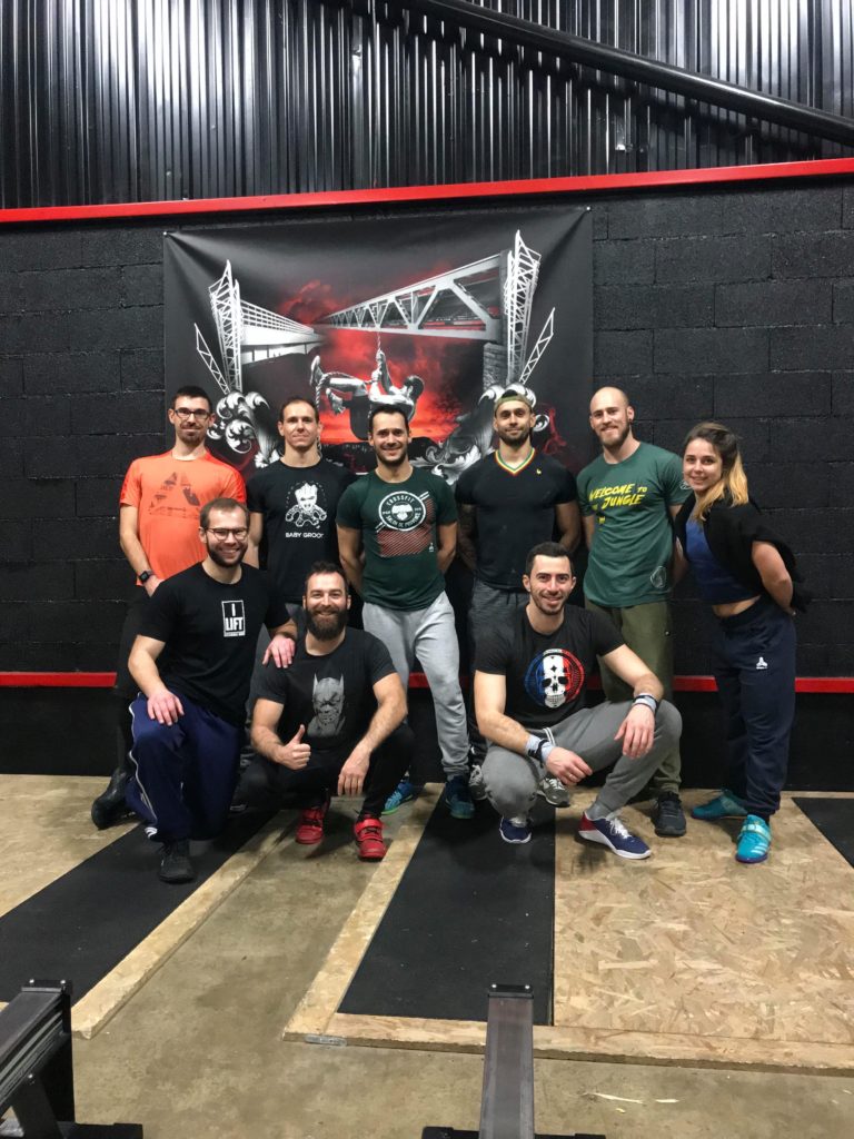 photo séminaire formation haltérophilie crossfit I LIFT joachim israel la compagnie de la barre