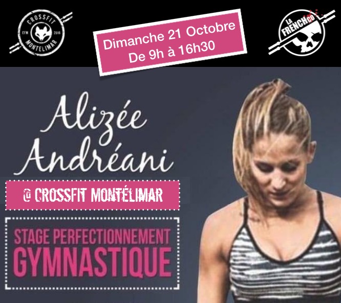 Alizée ANDRÉANI @ CrossFit Montélimar avec La French Co