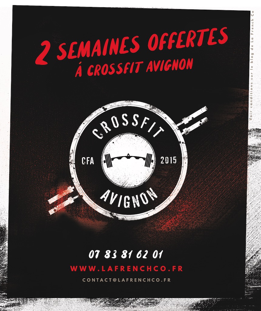 2 semaines de CrossFit OFFERTES et sans condition d’achat @ CrossFit Avignon !